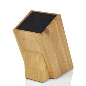 Kapoosh Knife Block, Universal - Light Oak Woodgrain, knives to 8inch